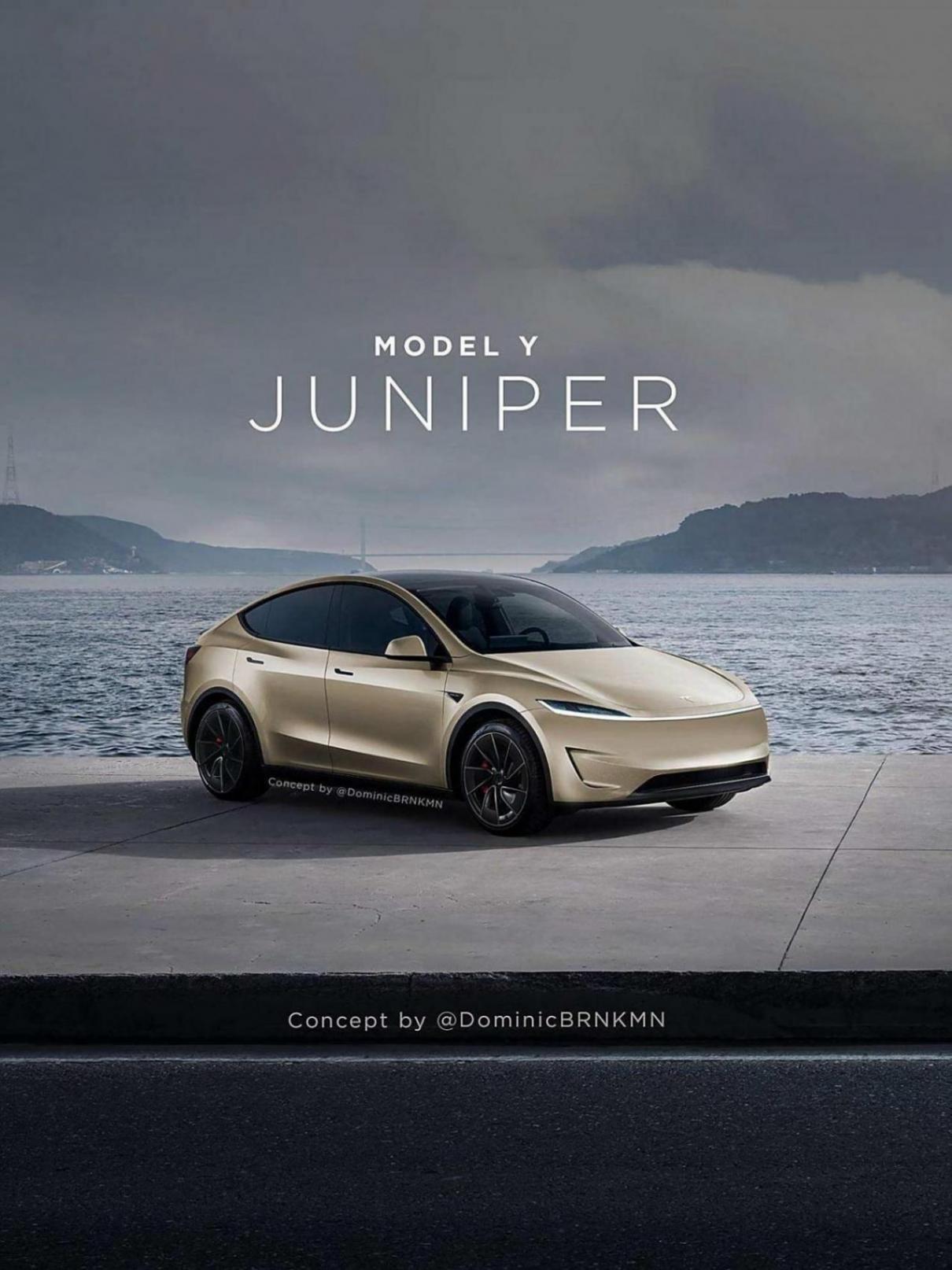 特斯拉Model Y最新諜照來了,牌照框有變化,續航或超800km