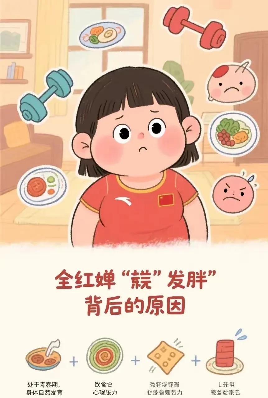 跳水冠軍談全紅嬋發胖原因