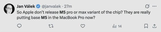 庫克在抖音賣iPhone,M5芯片卻偷偷上MacBook Pro