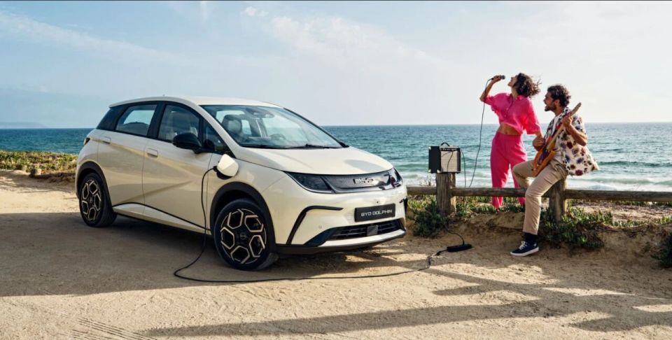 比亞迪全新海豚諜照曝光 德系味道十足 圖片