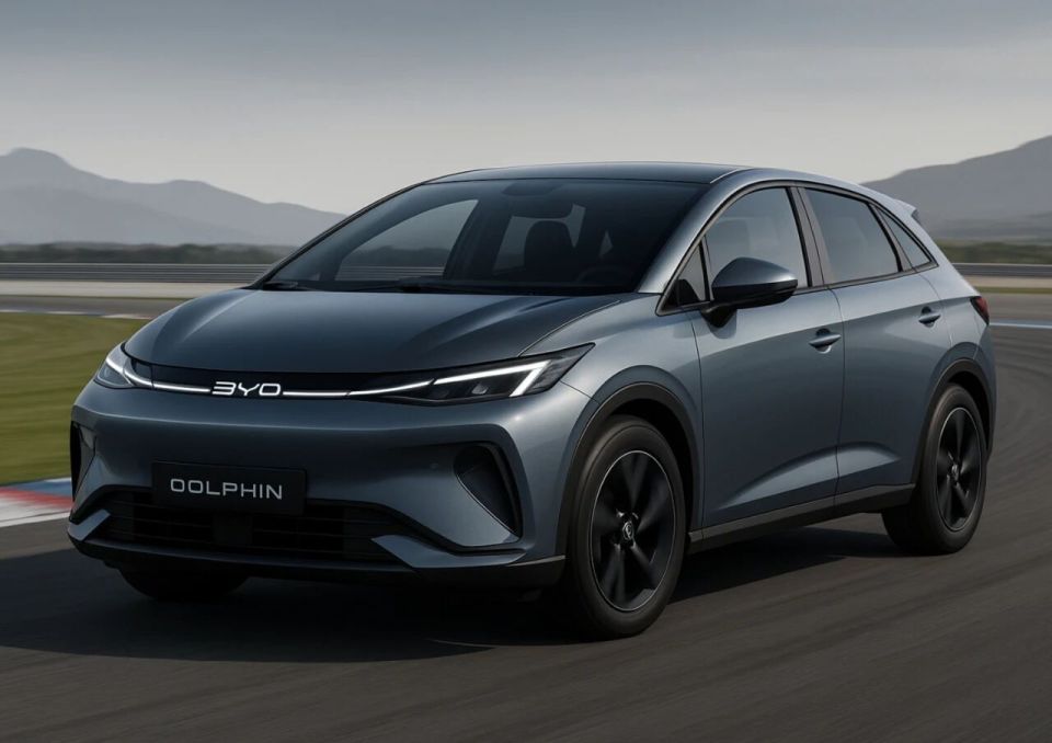 比亞迪全新海豚諜照曝光 德系味道十足 圖片