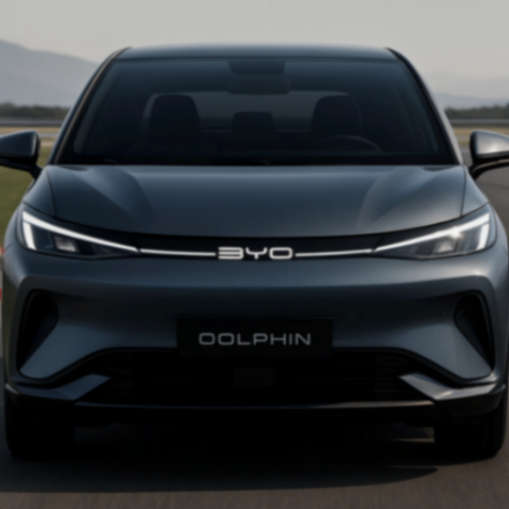 比亞迪全新海豚諜照曝光 德系味道十足 圖片