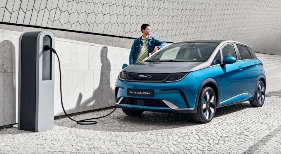 比亞迪全新海豚諜照曝光 德系味道十足 圖片