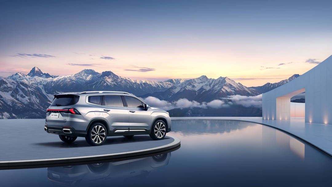 大家庭全能SUV 吉利第三代豪越L亮相 提供5/6/7座布局可選